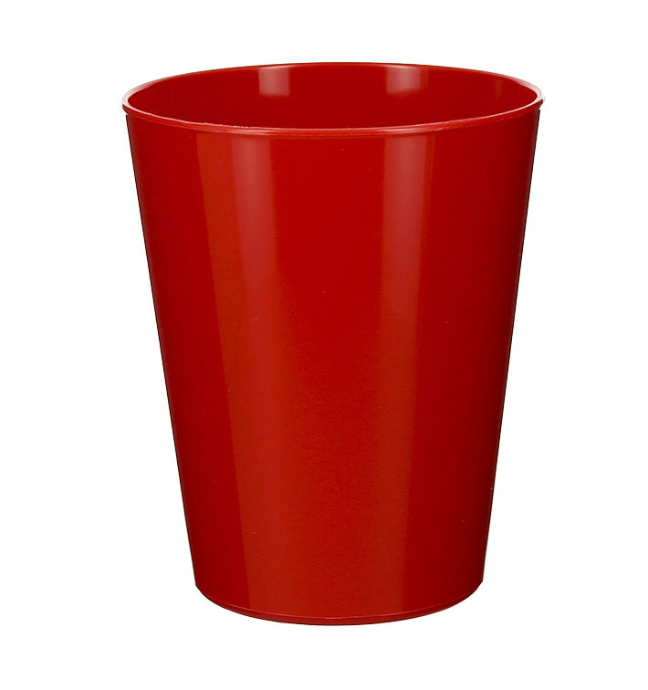 Herbruikbare Beker Durable PP Mineraal Rood 330ml (6 stuks) Herbruikbare Beker Durable PP Mineraal Rood 330ml (6 stuks)