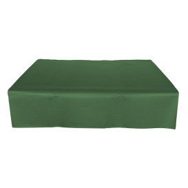 Voorgesneden papieren tafelkleed groen 40g 1,2x1,2m (300 stuks) 