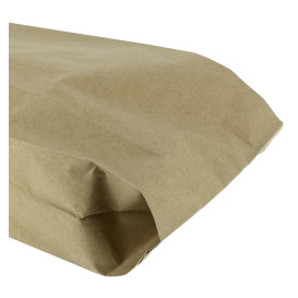 Papieren hamburgerbox Vetvrij Burger Design kraft 14+7x24cm (250 stuks) 