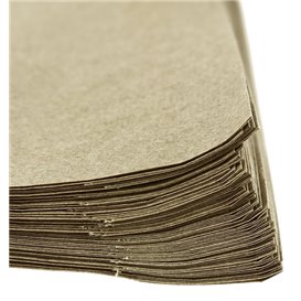 Papieren frieten envelop Vetvrij kraft 12x12cm (250 stuks) 
