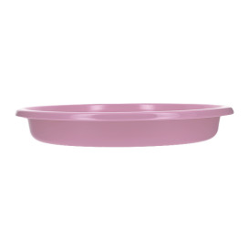 Herbruikbare Bord Diep Economische PS Roze Ø20,5cm (25 stuks) 