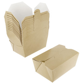 American Box Grote Kraft 13x8,5x6cm 700ml (45 stuks) American Box Grote Kraft 13x8,5x6cm 700ml (45 stuks)