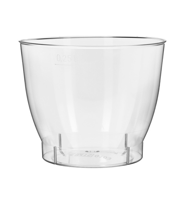 Plastic PS beker Geïnjecteerde glascider "Cool beker PS" 250 ml (25 stuks) Plastic PS beker Geïnjecteerde glascider "Cool beker PS" 250 ml (25 stuks)