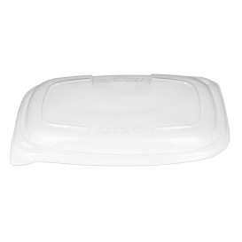 Plastic Deksel transparant Container PP 800/1000ml 21,5x17x2cm (20 stuks) 