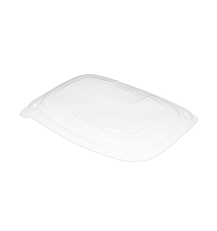 Plastic Deksel transparant Container PP 1050/1250ml 25,5x18,9x2cm (20 stuks) 