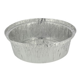 Folie pan voor gebraden kip Rond vormig 1900ml (500 stuks)