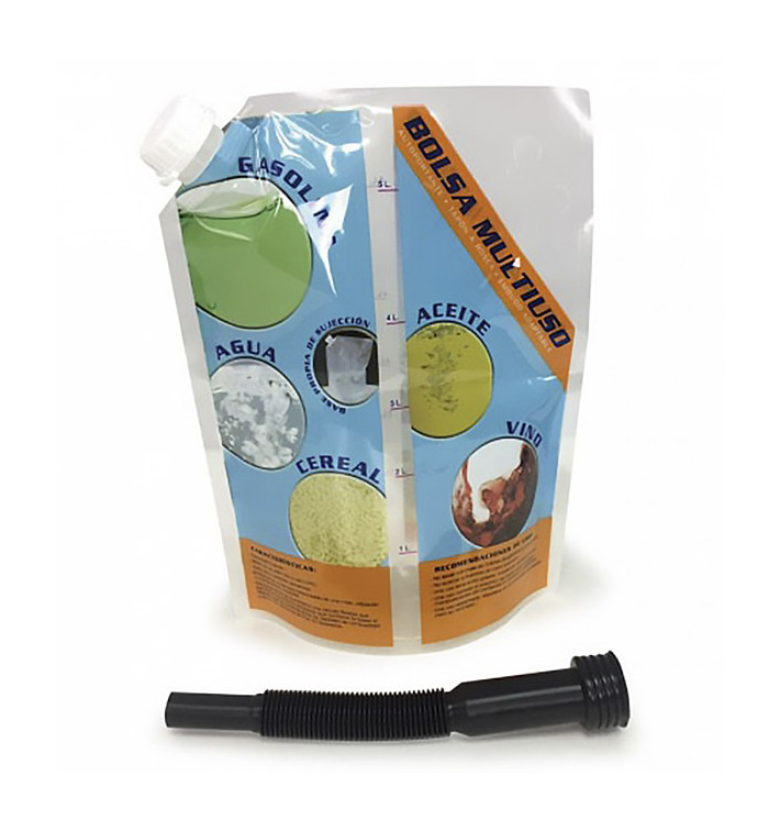 Plastic drankzakje PET 5L (1 stuk) Plastic drankzakje PET 5L (1 stuk)