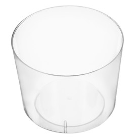 Plastic PS proefbeker transparant 7,8x5,8cm (200 stuks)