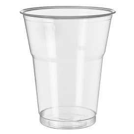 Herbruikbare PS Beker "Diamant" Kristal 300ml Ø8cm (400 stuks)