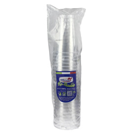 Herbruikbare PS Beker "Diamant" Kristal 600ml Ø9,4cm (25 stuks) 