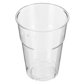 Herbruikbare PS Beker "Diamant" Kristal 250ml Ø7,2cm (50 stuks) 