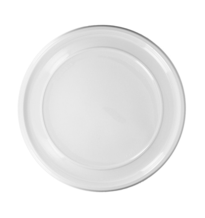 Herbruikbaar PS Bord Rond Wit Ø32cm (180 stuks) Herbruikbaar PS Bord Rond Wit Ø32cm (180 stuks)