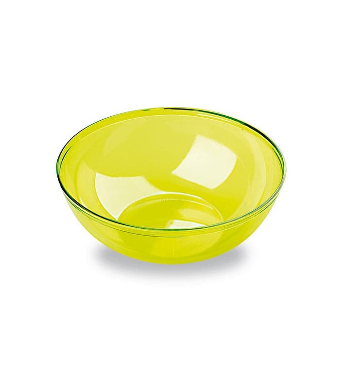 Plastic Kom PS Kristal Hard groen 400ml Ø14cm Plastic Kom PS Kristal Hard groen 400ml Ø14cm