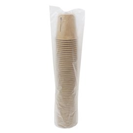 Papieren beker 3 Oz/100ml Kraft-Kraft Ø5,8cm (50 stuks) 