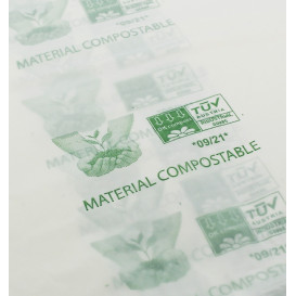 Plastic zak blok 100% biologisch afbreekbaar 27x35cm (3000 stuks)