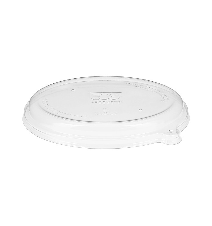Plastic Deksel RPET voor Oval Suikerriet dienblad Ecologisch transparant 710 en 940 ml (50 stuks) Plastic Deksel RPET voor Oval Suikerriet dienblad Ecologisch transparant 710 en 940 ml (50 stuks)