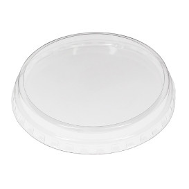 Plastic Deksel voor Deli Container Flush Fill "DeliGourmet" 8,12,16,24,32Oz (600 stuks)