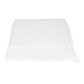 Plastic PET Deksel 27x20cm (10 stuks)