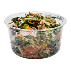 Plastic deli Container PP "Deli" 16Oz/473ml transparant Ø12cm (500 stuks)