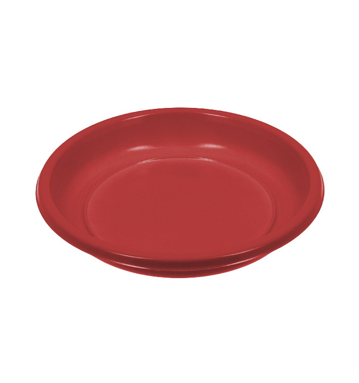 Herbruikbare Bord Diep Economische PS Rood Ø20,5cm (25 stuks) Herbruikbare Bord Diep Economische PS Rood Ø20,5cm (25 stuks)