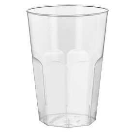 Plastic PS beker Kristal "Deco" transparant 200 ml (500 stuks)