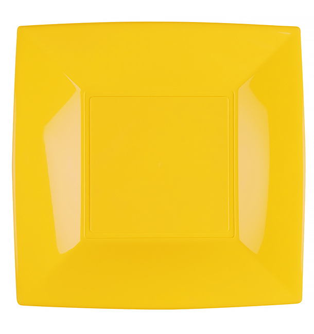 Plastic bord Plat Mango "Nice" PP 18 cm (300 stuks)
