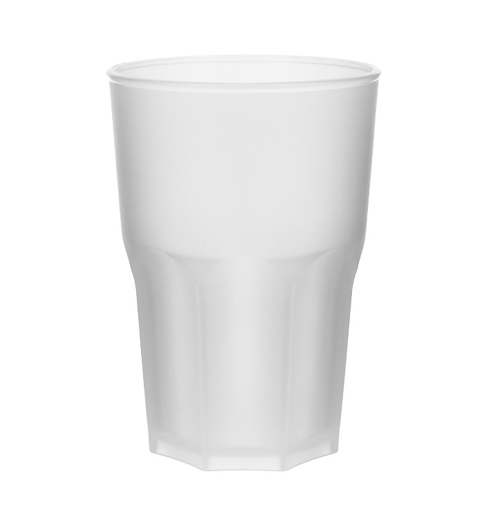 Plastic PP beker transparant Ø8,5cm 400ml (5 stuks) Plastic PP beker transparant Ø8,5cm 400ml (5 stuks)