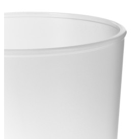 Plastic PP beker transparant Ø8,5cm 400ml (5 stuks) 