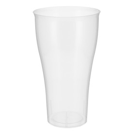 Plastic PP beker Cocktail transparant 430ml (10 stuks) 