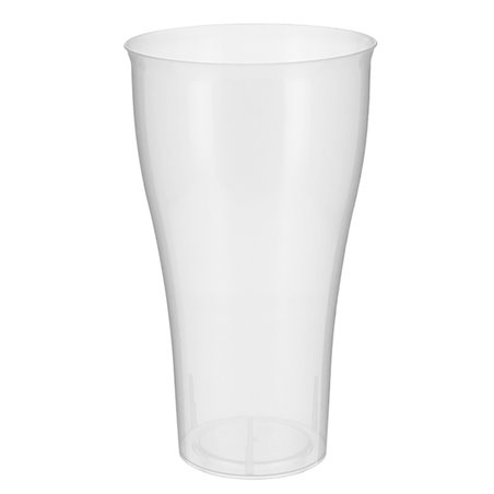 Plastic PP beker Cocktail transparant 430ml (10 stuks)