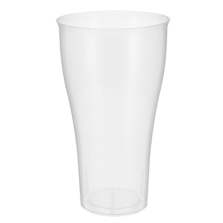 Plastic PP beker Cocktail transparant 430ml (10 stuks)