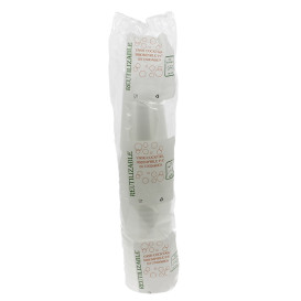 Plastic PP beker Cocktail transparant 470 ml (20 stuks) 