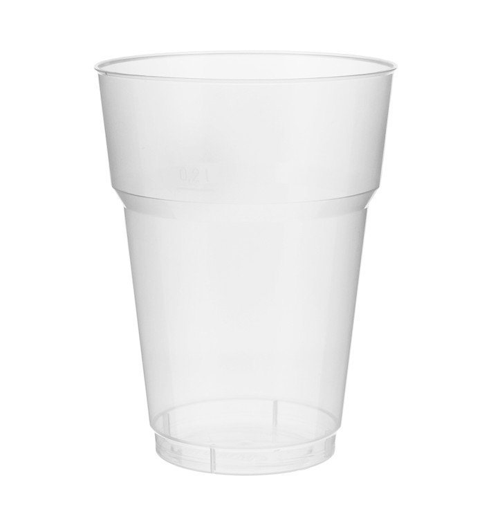 Plastic pint PP glas transparant 200 ml (1000 stuks) Plastic pint PP glas transparant 200 ml (1000 stuks)