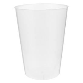 Plastic pint PP glas Geïnjecteerde glascider 600 ml (25 stuks) 