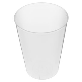 Plastic pint PP glas Geïnjecteerde glascider 600 ml (500 stuks)