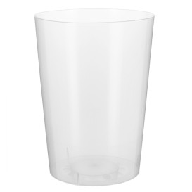 Plastic pint PP glas Geïnjecteerde glascider 600 ml (25 stuks)