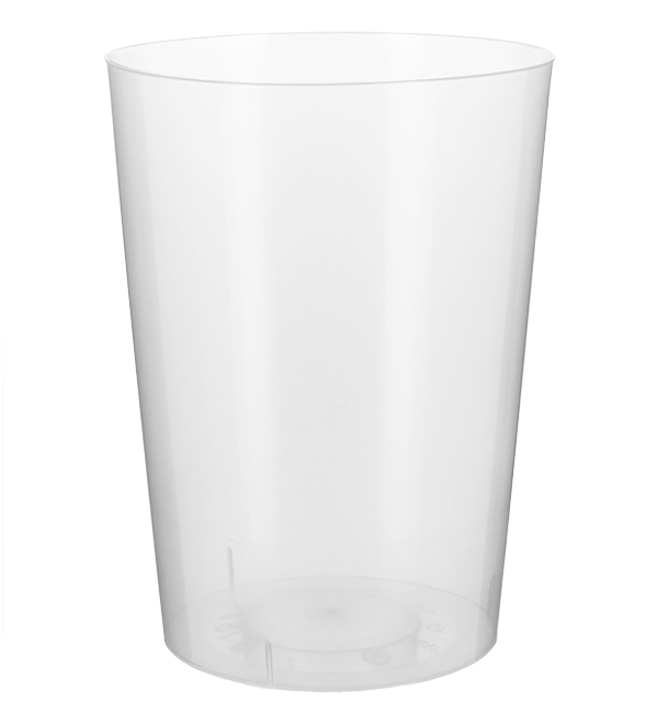 Plastic pint PP glas Geïnjecteerde glascider 600 ml (25 stuks)