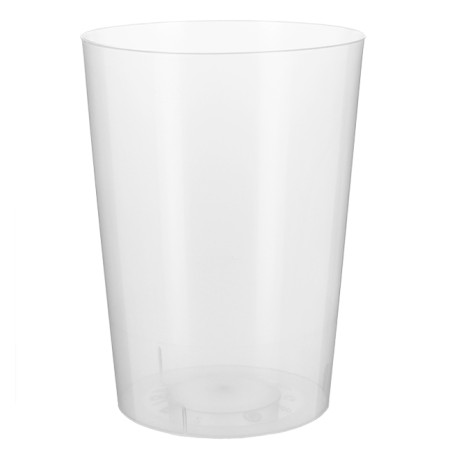 Plastic pint PP glas Geïnjecteerde glascider 600 ml (450 Stuks)