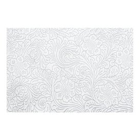 Niet geweven PLUS Tafelkleed wit 120x120cm (150 stuks) 