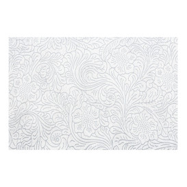 Niet geweven PLUS Tafelkleed wit 100x100cm (150 stuks)