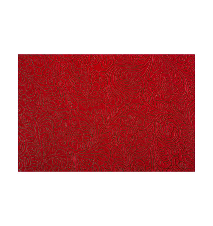 Niet geweven PLUS Tafelkleed Rood 100x100cm (100 stuks) 