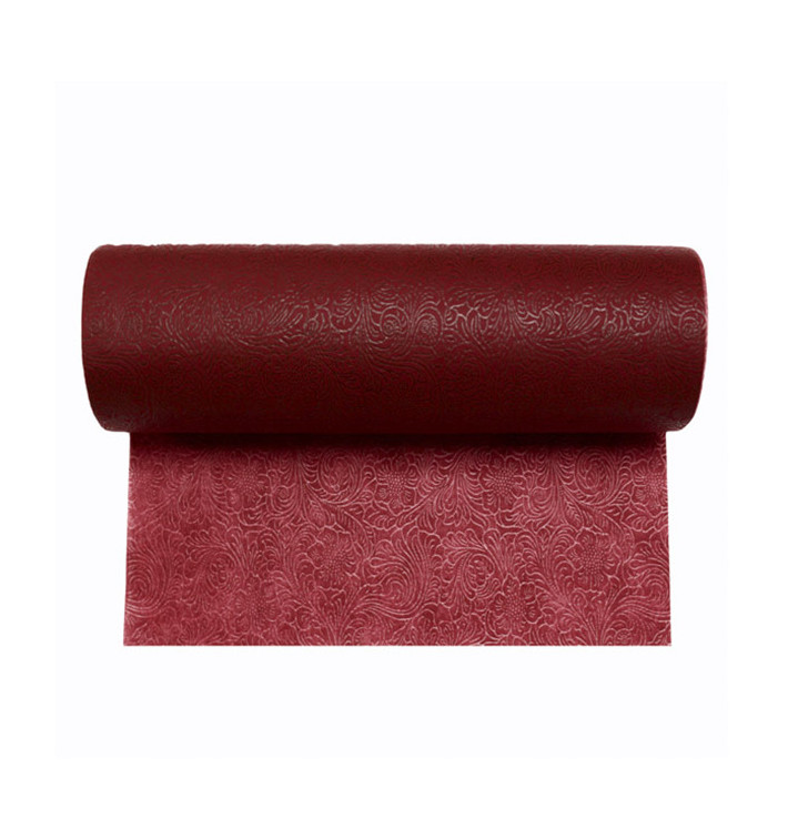 Niet geweven PLUS Tafelkleed rol bordeauxrood 1,2x50m P40cm (6 stuks) Niet geweven PLUS Tafelkleed rol bordeauxrood 1,2x50m P40cm (6 stuks)