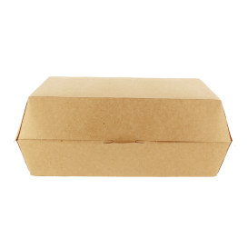 Kraft hamburgerbox Giant 23x17,5x8cm (175 stuks)