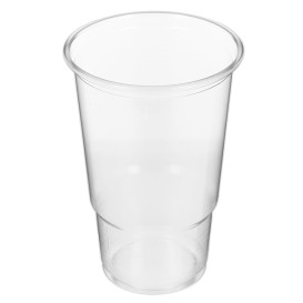Plastic PP beker transparant 615ml (50 stuks)