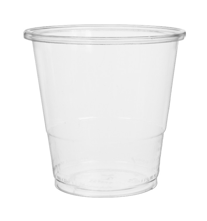 Stof gebaseerd op Maizena PLA beker Bio transparant 240ml Ø7,8cm (50 stuks) Stof gebaseerd op Maizena PLA beker Bio transparant 240ml Ø7,8cm (50 stuks)