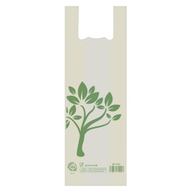 Brood-Hemddraagtassen zakje Home Compost “Be Eco!” 30x60cm (2.000 stuks)