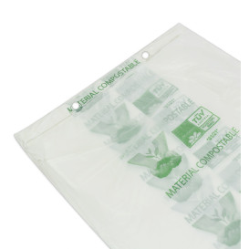 Plastic zak Block 100% biologisch afbreekbaar 27x35cm (3.000 stuks)