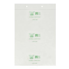 Plastic zak Block 100% biologisch afbreekbaar 30x40cm G40 (3.000 stuks)