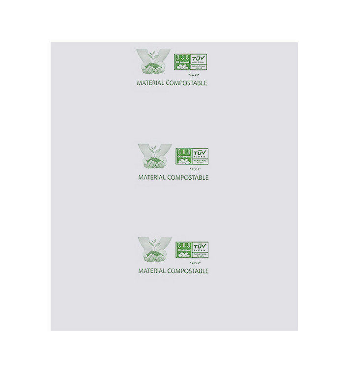 Plastic zak Block 100% biologisch afbreekbaar 30x40cm G40 (3.000 stuks) Plastic zak Block 100% biologisch afbreekbaar 30x40cm G40 (3.000 stuks)