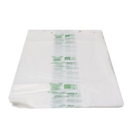 Plastic zak Block 100% biologisch afbreekbaar 30x40cm G40 (3.000 stuks)
